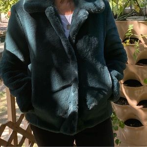 Madewell NWT plush jacket Size S